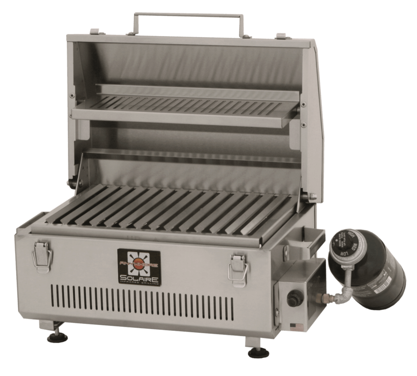 tryk audition Planlagt Solaire Anywhere Portable Infrared Grill with Warming- SOL-IR17BWR